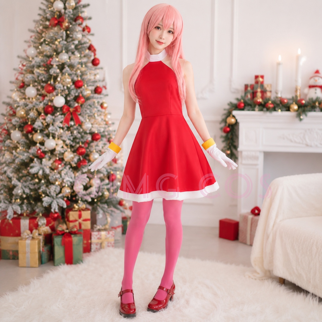 Anime Cosplay Ladies - Amy Rose Cosplay Costume Adult Carnival
