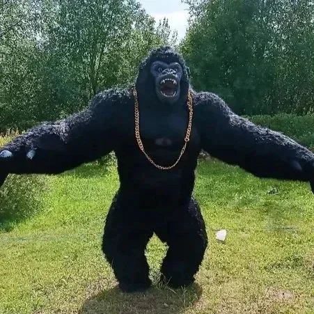 Anime Cosplay Real Life - Christmas Real Life Inflatable Gorilla Costume