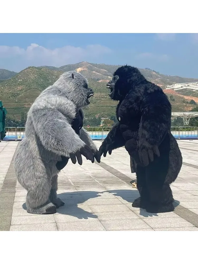 Anime Cosplay Real Life - Real Life Inflatable Gorilla Costume Full