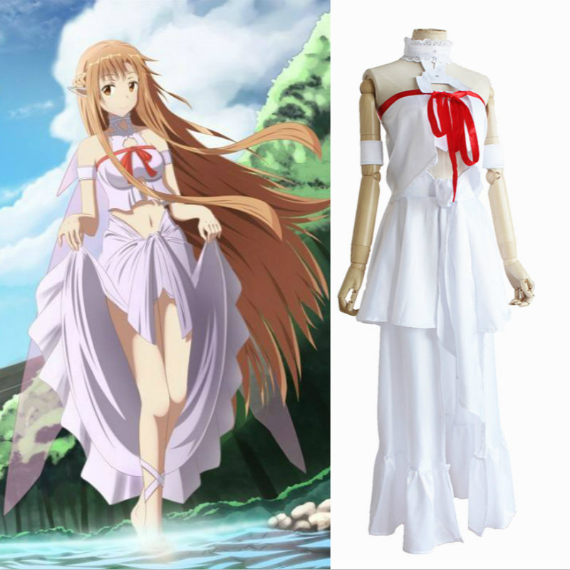 Sword Art Online Cape - Hot Halloween Costumes Anime Yuuki Asuna