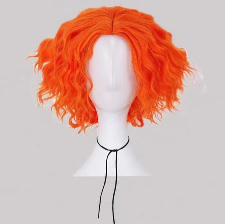 Mad Hatter Cosplay Wigs Short  - Anime Cosplay Orange Hair recension och pris