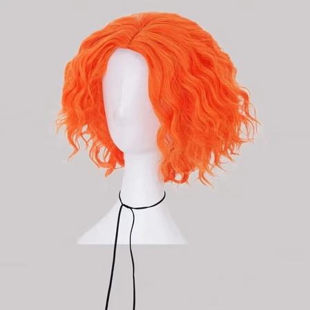 Mad Hatter Cosplay Wigs Short  - Anime Cosplay Orange Hair recension och pris