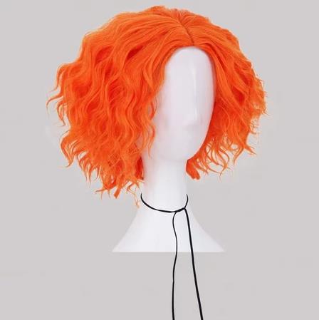 Mad Hatter Cosplay Wigs Short  - Anime Cosplay Orange Hair recension och pris