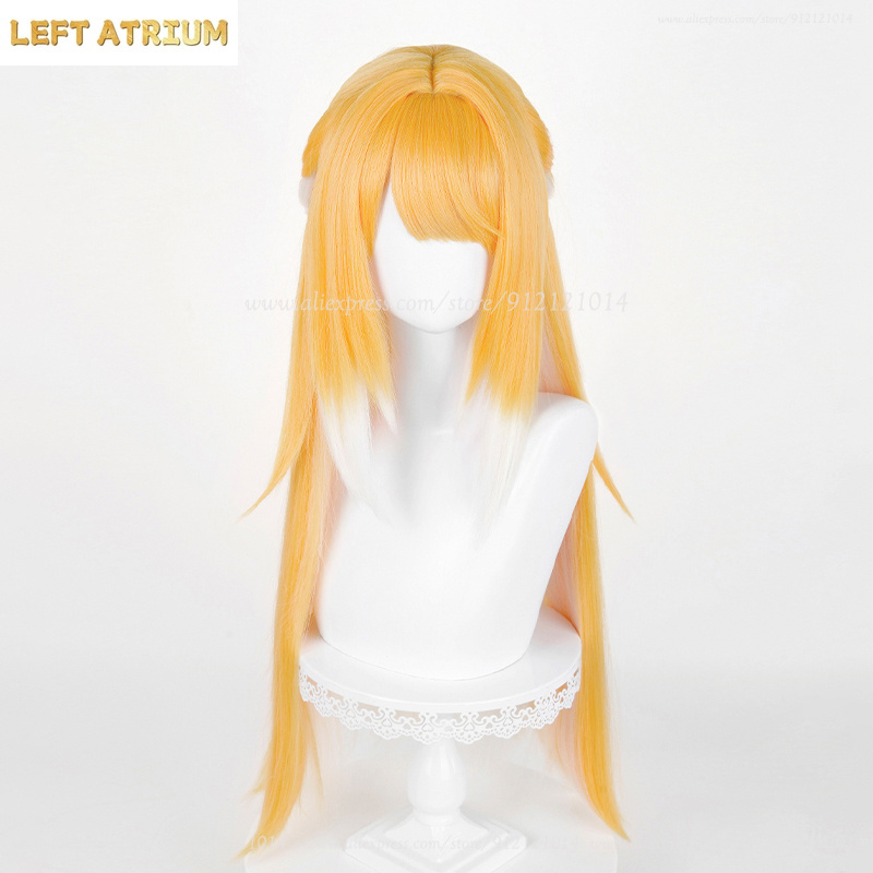 ZZZ Ju Fufu Cosplay Wig Orange - Anime Cosplay Orange Hair recension och pris