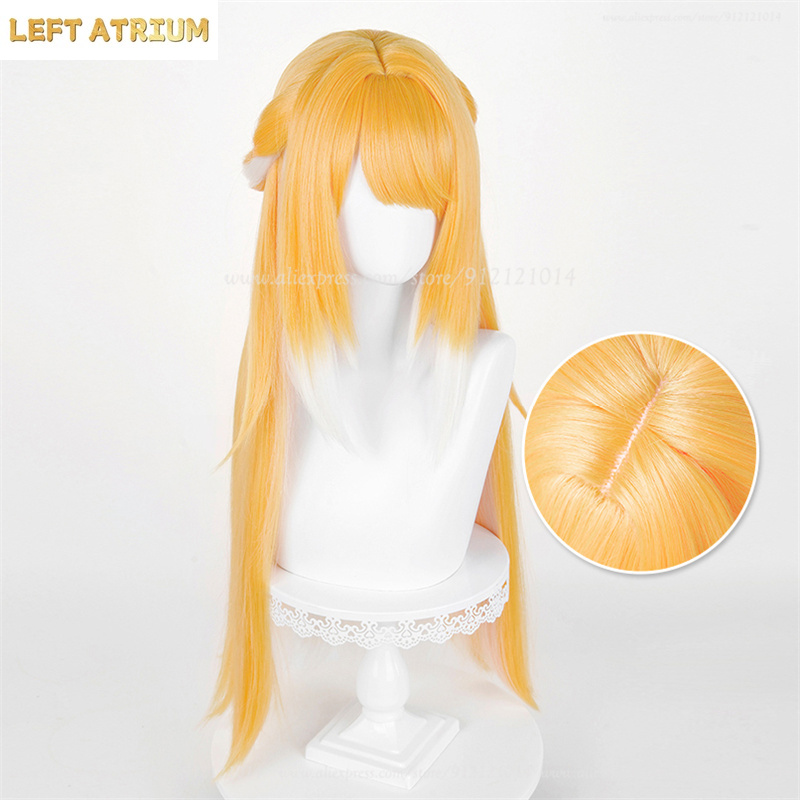 ZZZ Ju Fufu Cosplay Wig Orange - Anime Cosplay Orange Hair recension och pris