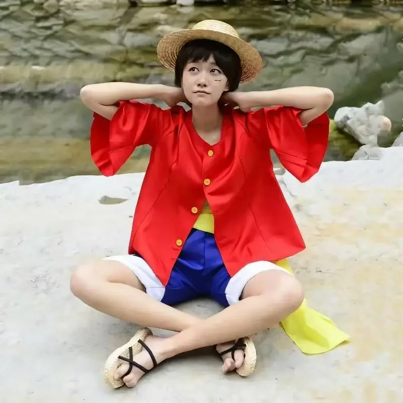 Halloween Anime M-Monkey D Luf - Anime Cosplay Luffy recension och pris
