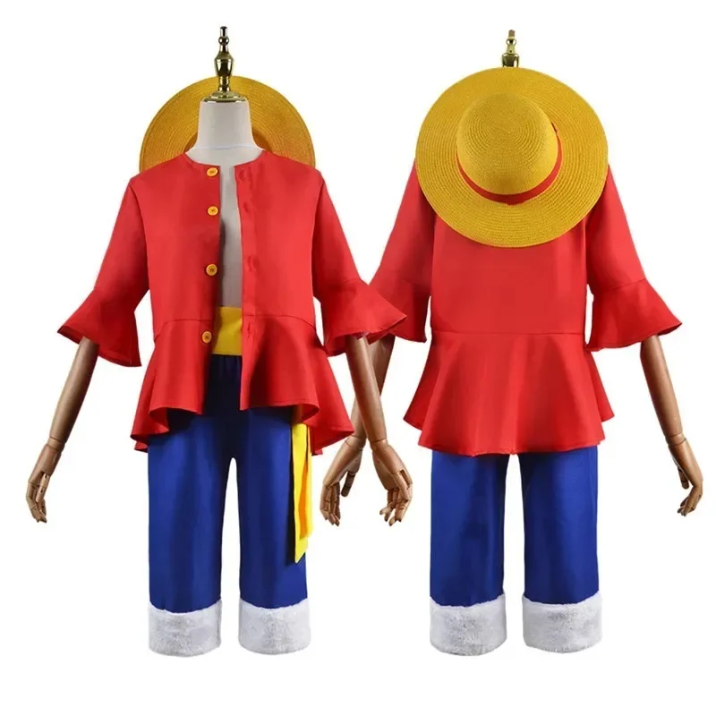 Halloween Anime M-Monkey D Luf - Anime Cosplay Luffy recension och pris