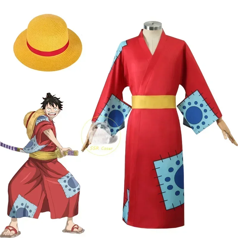 Anime Luffy Cosplay Costume, W - Anime Cosplay Luffy recension och pris