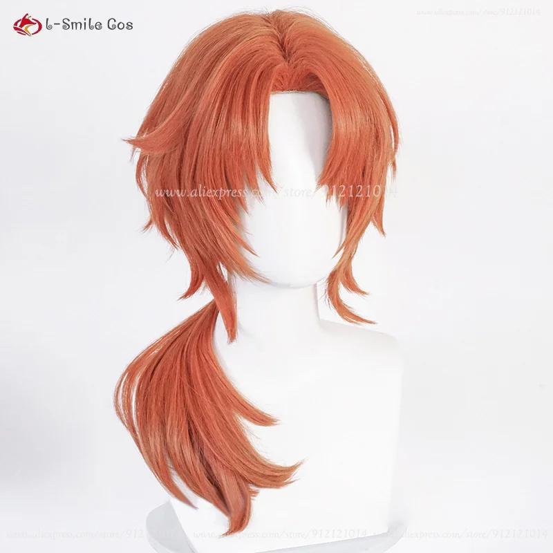 xiaoxiao Anime Hanako-kun Aoi  - Anime Cosplay Orange Hair recension och pris