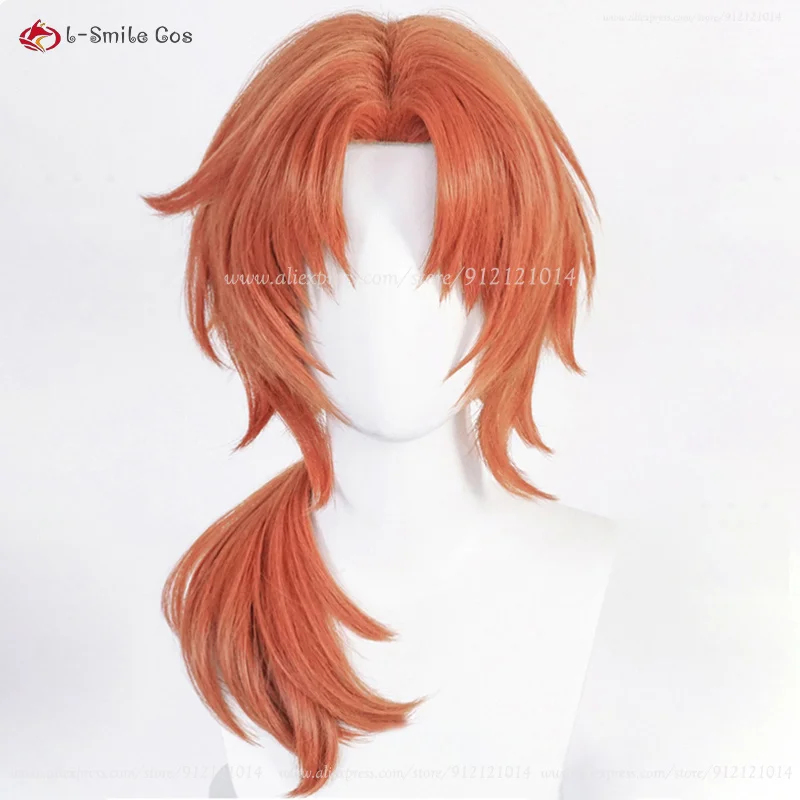 xiaoxiao Anime Hanako-kun Aoi  - Anime Cosplay Orange Hair recension och pris