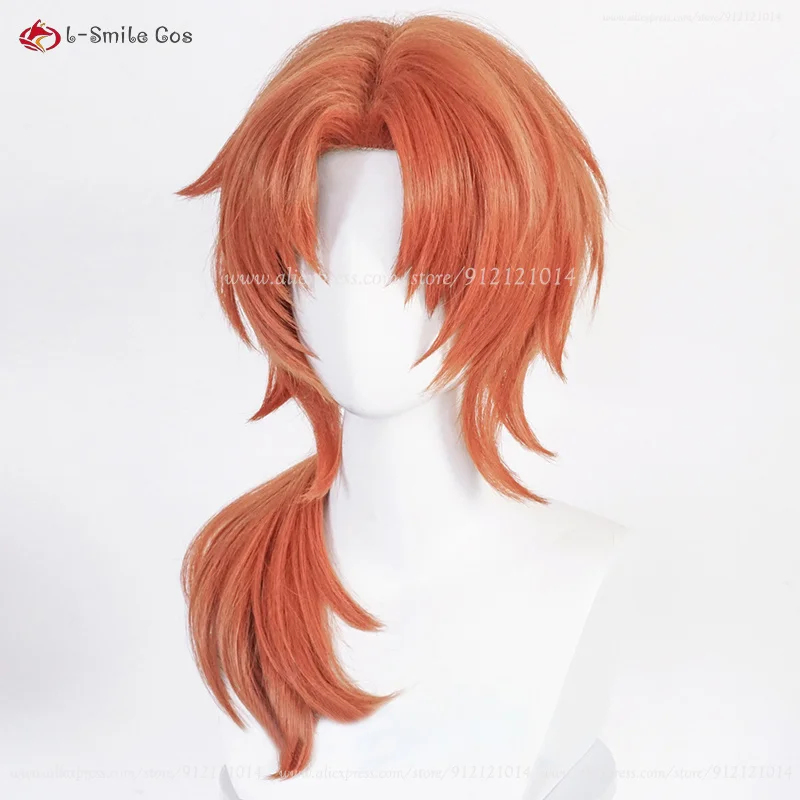 xiaoxiao Anime Hanako-kun Aoi  - Anime Cosplay Orange Hair recension och pris