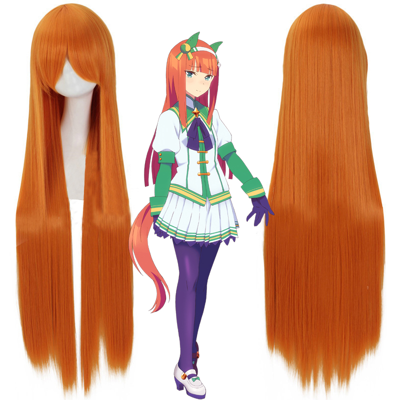 Pretty Derby Maiden Cosplay Wi - Anime Cosplay Orange Hair recension och pris