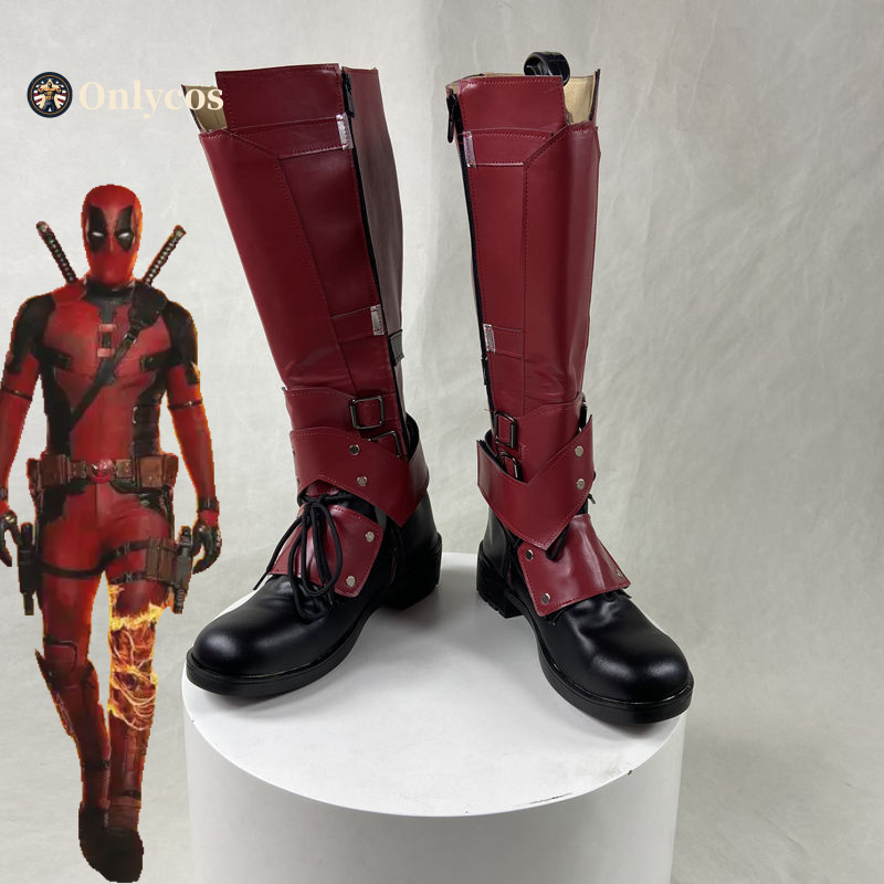 Deadpooling 3 Cosplay Boots Ro - Cosplay Anime Shoes recension och pris