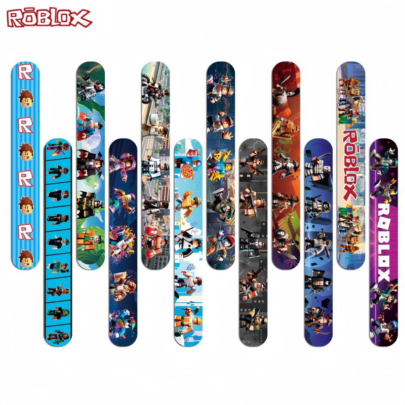 12/24Pcs Roblox Game Elasticit - Anime Cosplay Roblox recension och pris