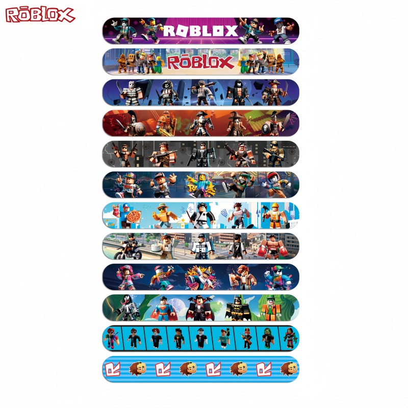 12/24Pcs Roblox Game Elasticit - Anime Cosplay Roblox recension och pris