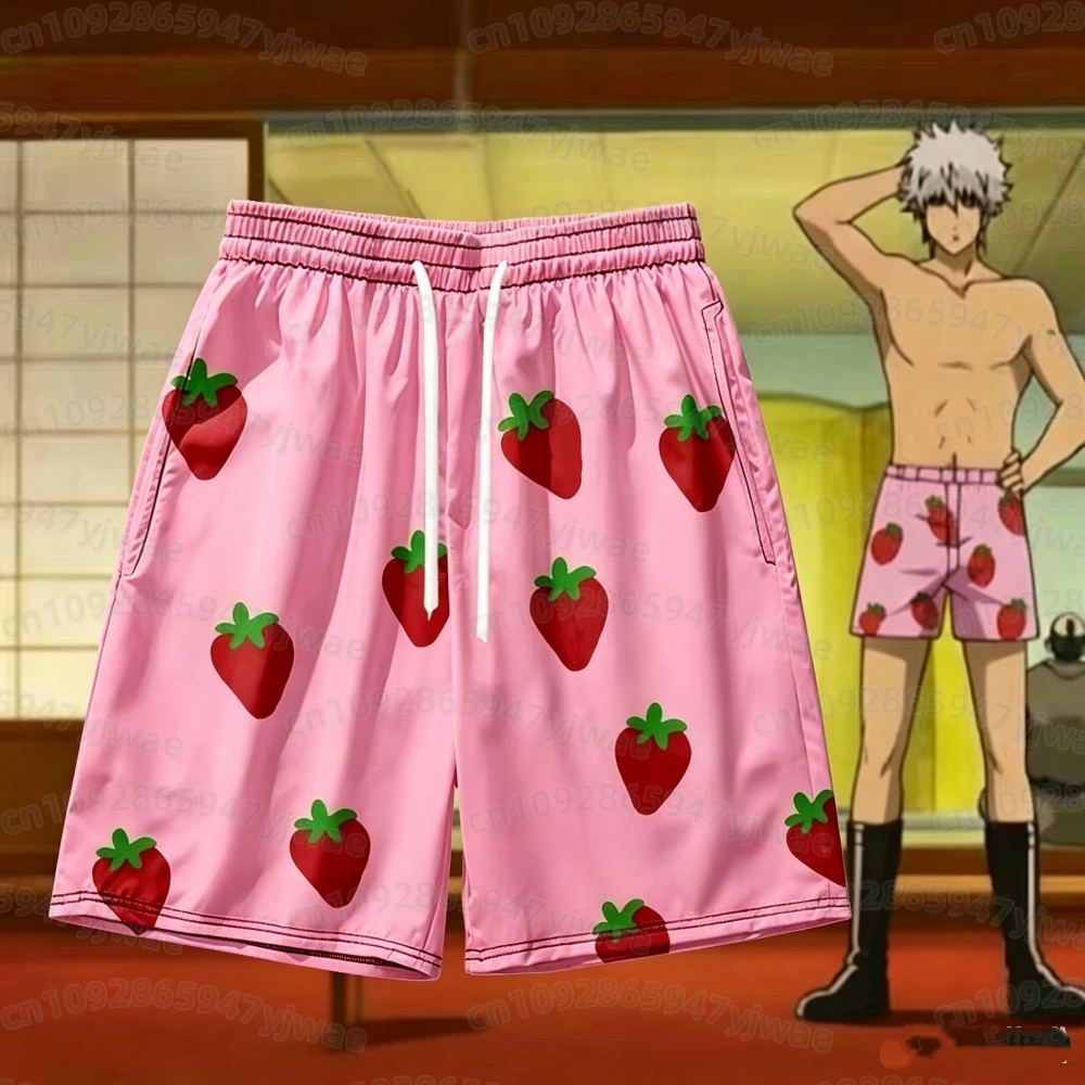 2026 Men's Pink Strawberry Sho - Anime Cosplay Of recension och pris