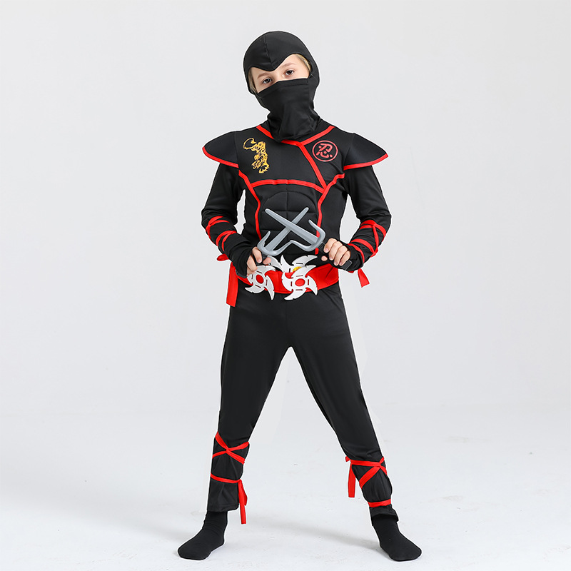 Ninja Costume for Boys with Ac - Anime Cosplay Outfit Ideas recension och pris