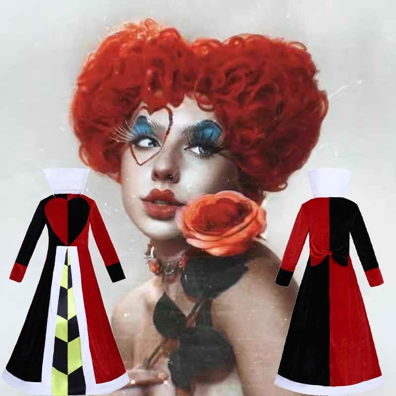 Queen Anime Red Heart Movie Co - Anime Cosplay Red Hair recension och pris