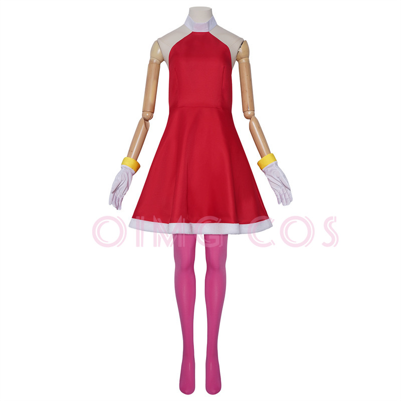 Amy Rose Cosplay Costume Adult - Anime Cosplay Ladies recension och pris