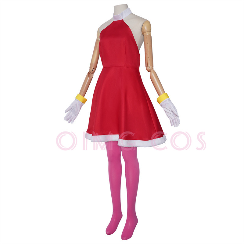 Amy Rose Cosplay Costume Adult - Anime Cosplay Ladies recension och pris