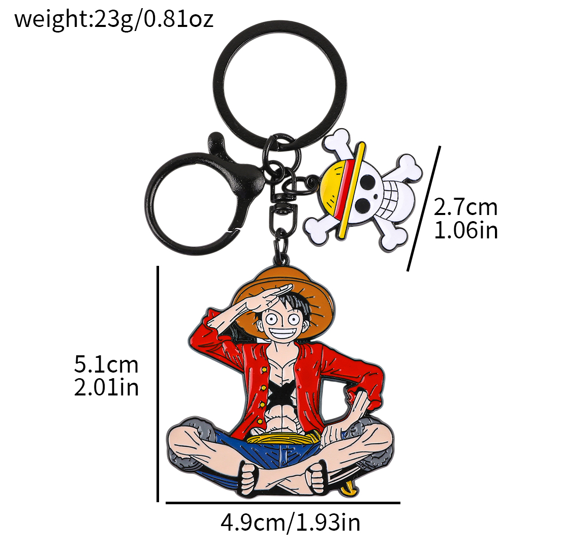 One Piece Anime Keychain Set - - Anime Cosplay Luffy recension och pris