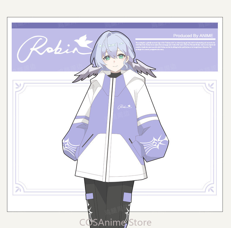 Robin Honkai：Star Rail Anime D - Anime Cosplay Robin recension och pris