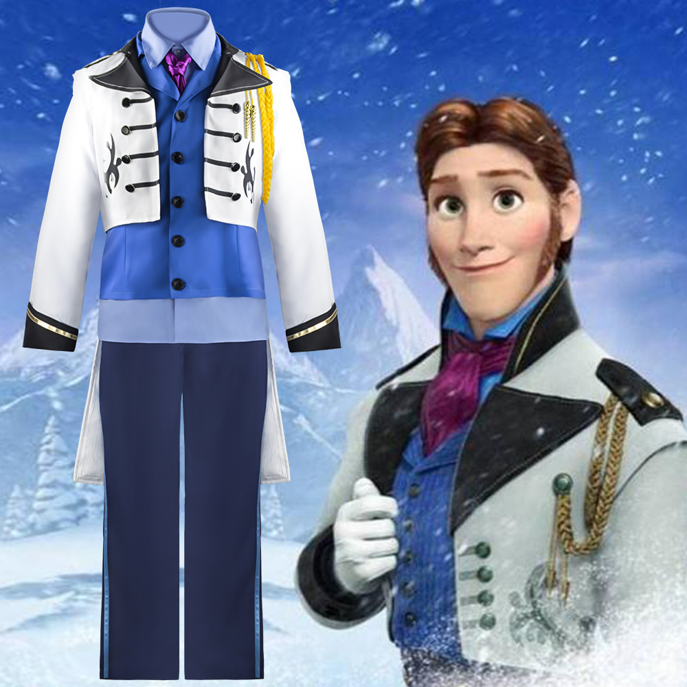 Anime Cos Clothing Prince Hans - Anime Cosplay Romance recension och pris