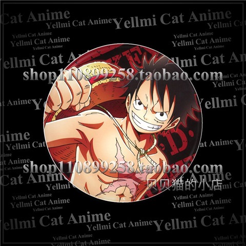 One Piece Straw Hat Luffy Red  - Anime Cosplay Red Hair recension och pris