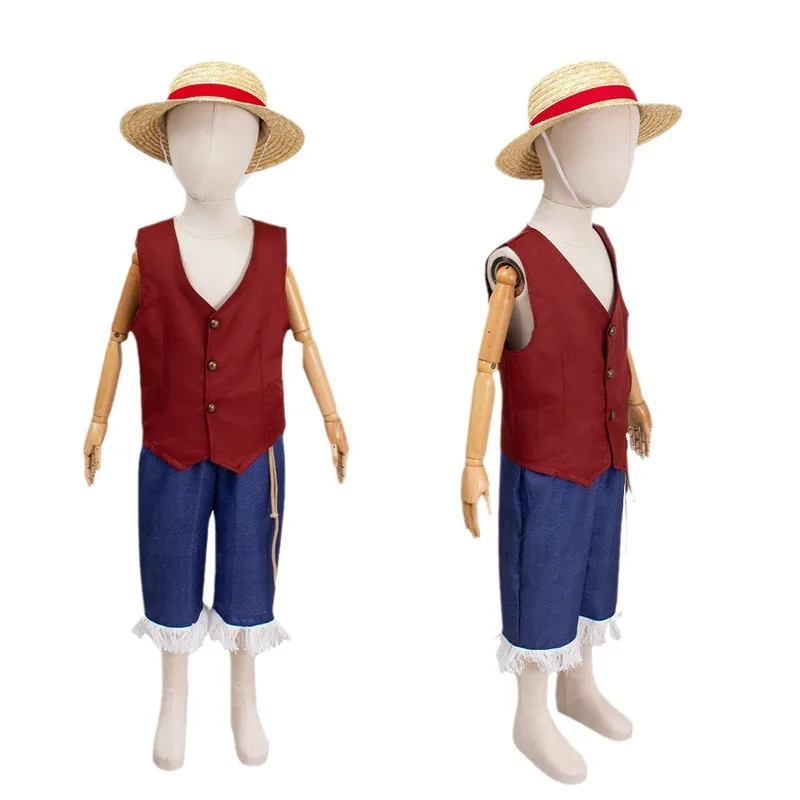 ▶❤Movie Luffy Cosplay Costume  - Anime Cosplay Luffy recension och pris