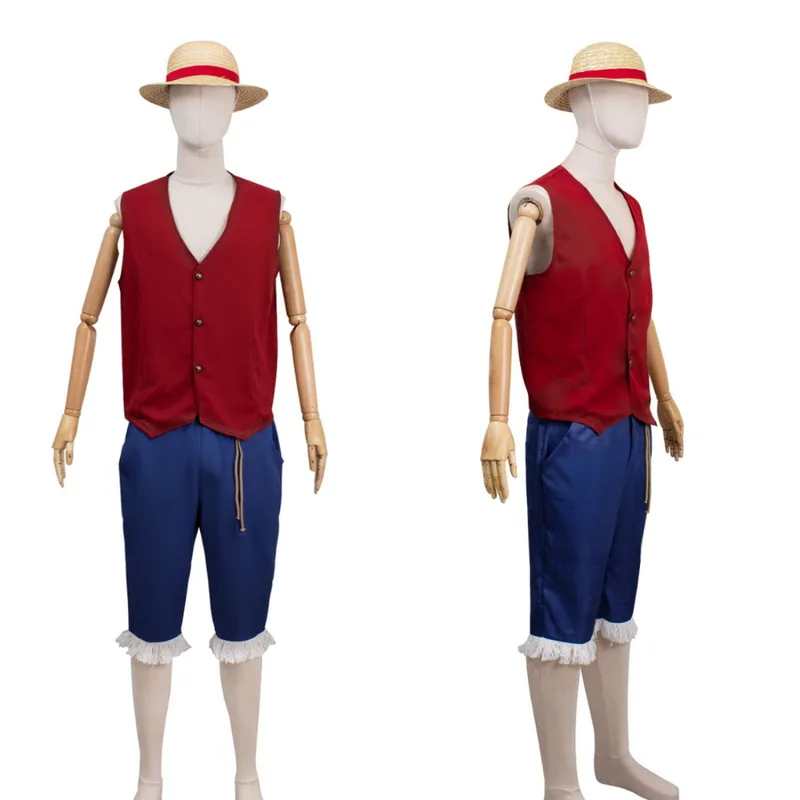 ▶❤Movie Luffy Cosplay Costume  - Anime Cosplay Luffy recension och pris