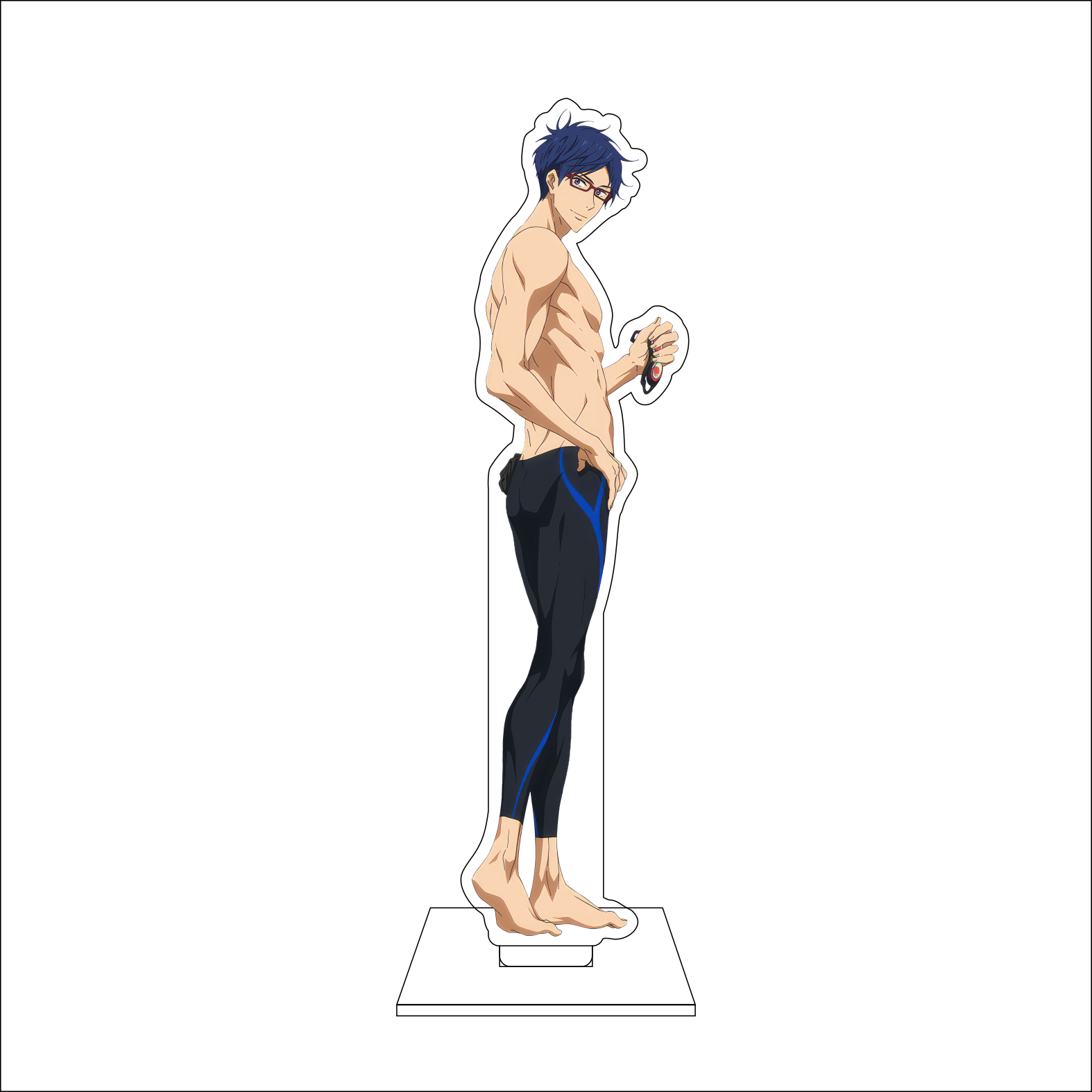 16CM Anime Free! Cosplay Acryl - Anime Cosplay Of recension och pris