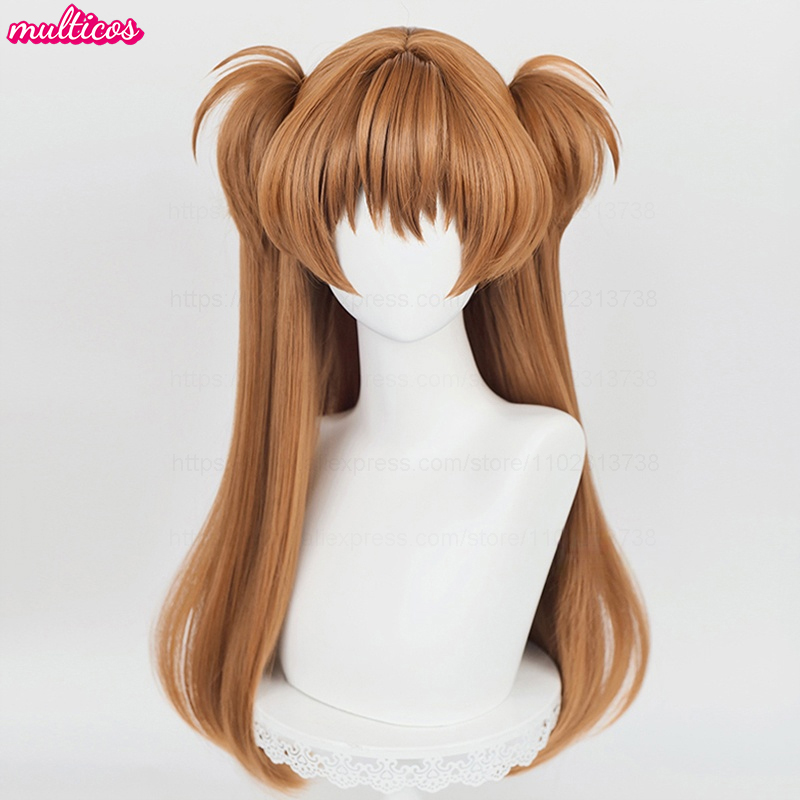 High Quality Anime EVA Asuka L - Anime Cosplay Orange Hair recension och pris