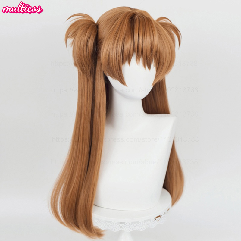 High Quality Anime EVA Asuka L - Anime Cosplay Orange Hair recension och pris