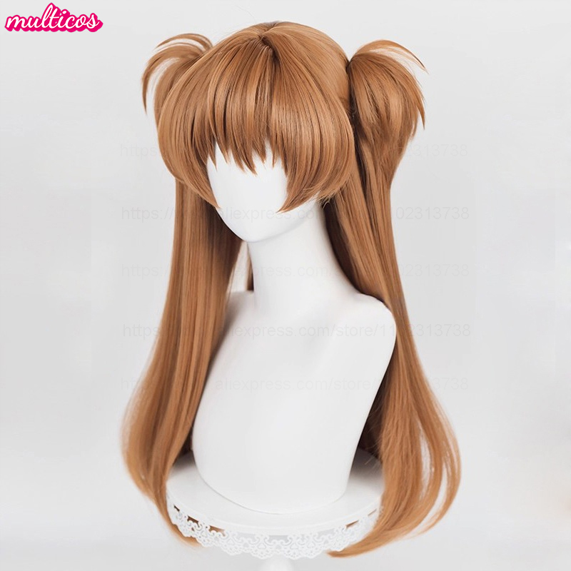 High Quality Anime EVA Asuka L - Anime Cosplay Orange Hair recension och pris