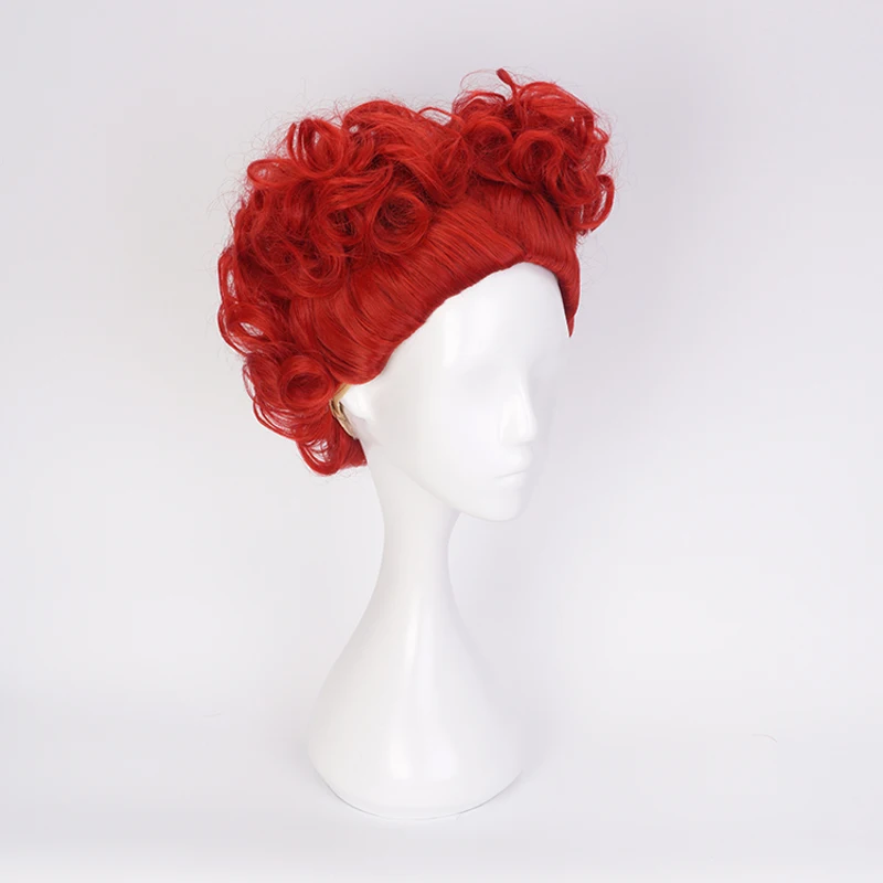 Alice Red Queen Cosplay Wig Qu - Anime Cosplay Red Hair recension och pris