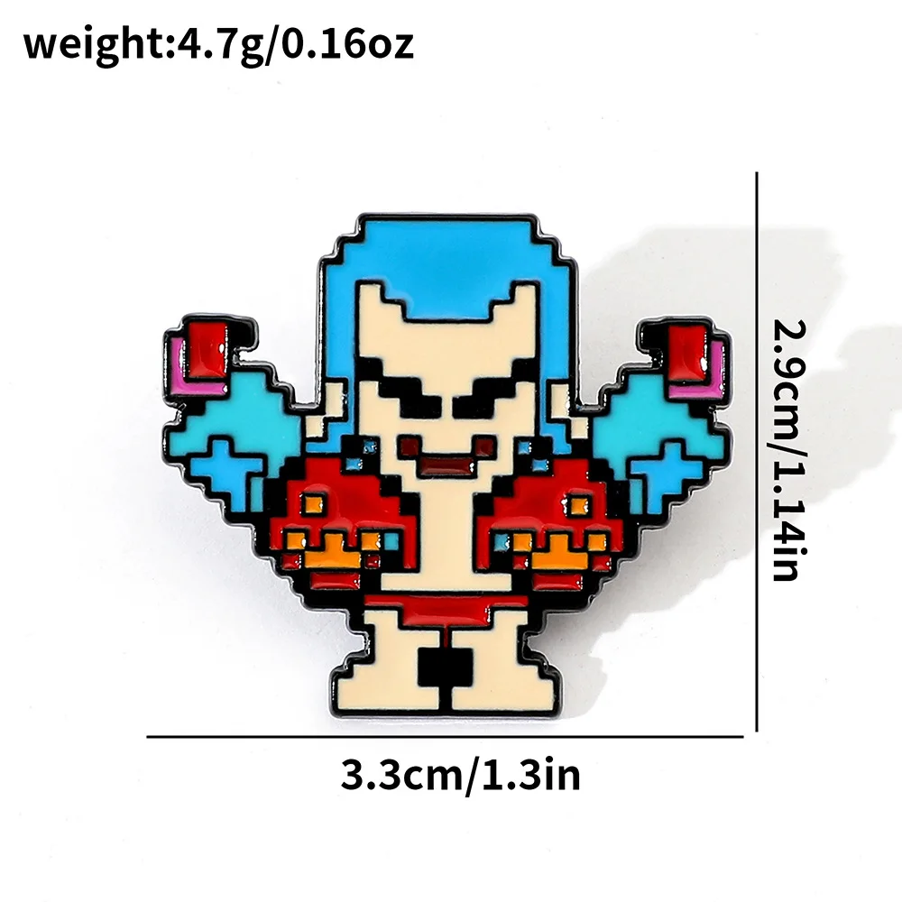 5 Pcs Creativity Pixel Style B - Anime Cosplay Luffy recension och pris