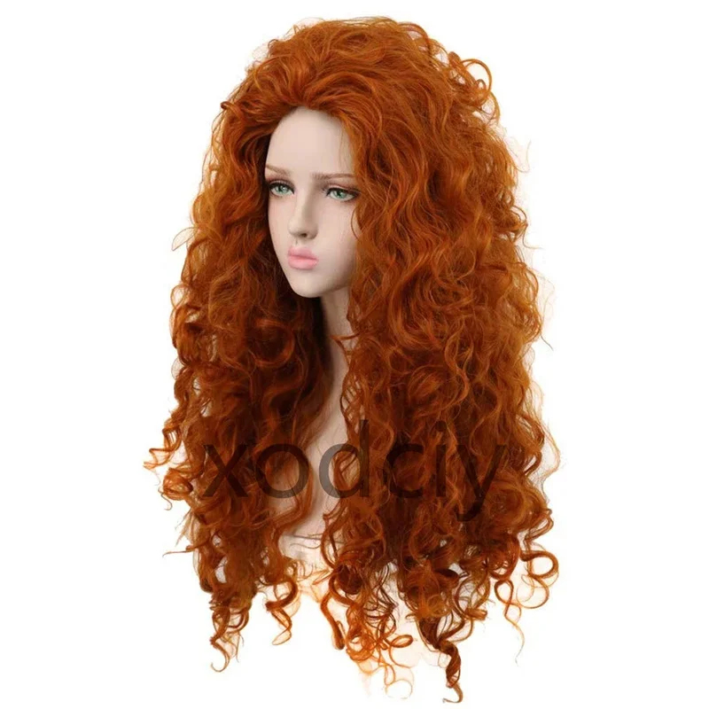EW5DY20Movie Brave Princess Me - Anime Cosplay Orange Hair recension och pris