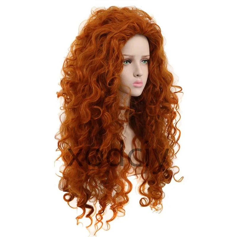 EW5DY20Movie Brave Princess Me - Anime Cosplay Orange Hair recension och pris