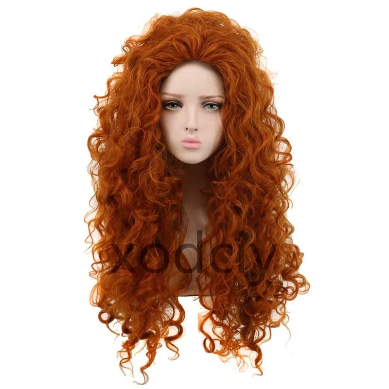 EW5DY20Movie Brave Princess Me - Anime Cosplay Orange Hair recension och pris