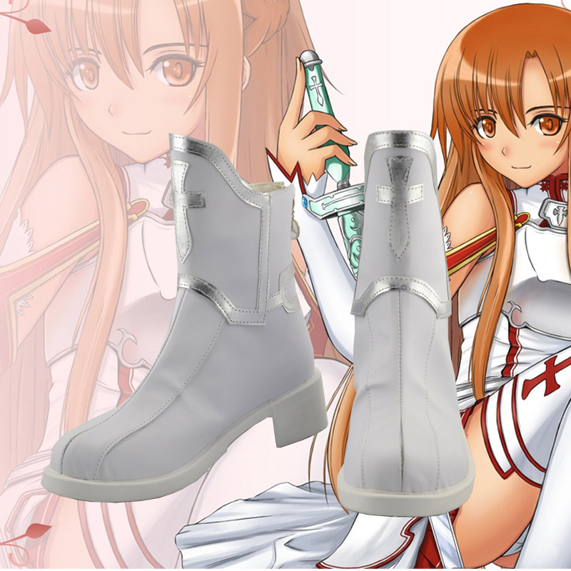 Game Anime Cosplay Shoes Yuuki - Sword Art Online Cape recension och pris