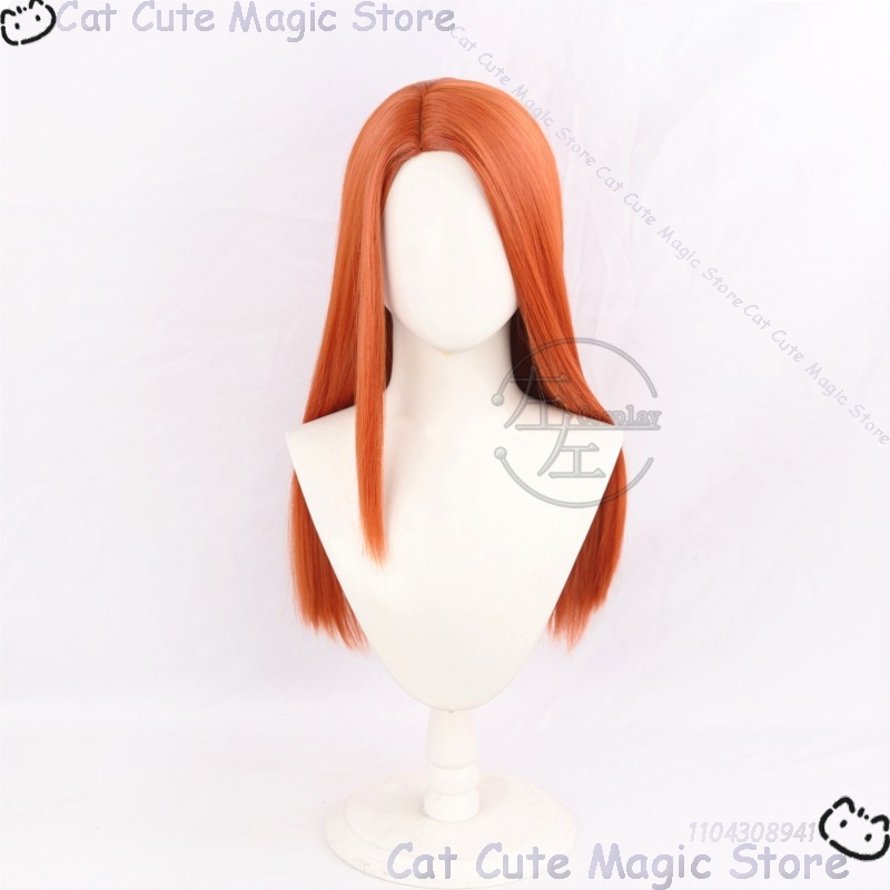 Samantha Eve Wilkins Atom Eve  - Anime Cosplay Orange Hair recension och pris