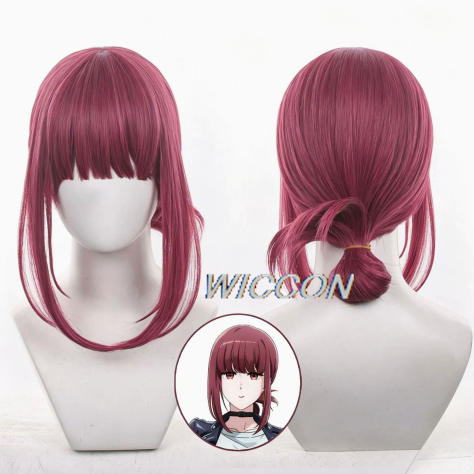 Yamada Cosplay Wig Anime Smoki - Anime Cosplay Red Hair recension och pris