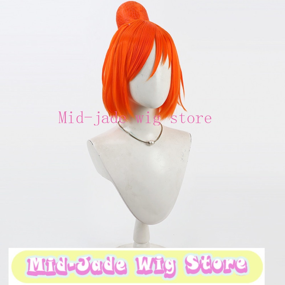 Smile PreCure Akane Hino Cospl - Anime Cosplay Orange Hair recension och pris