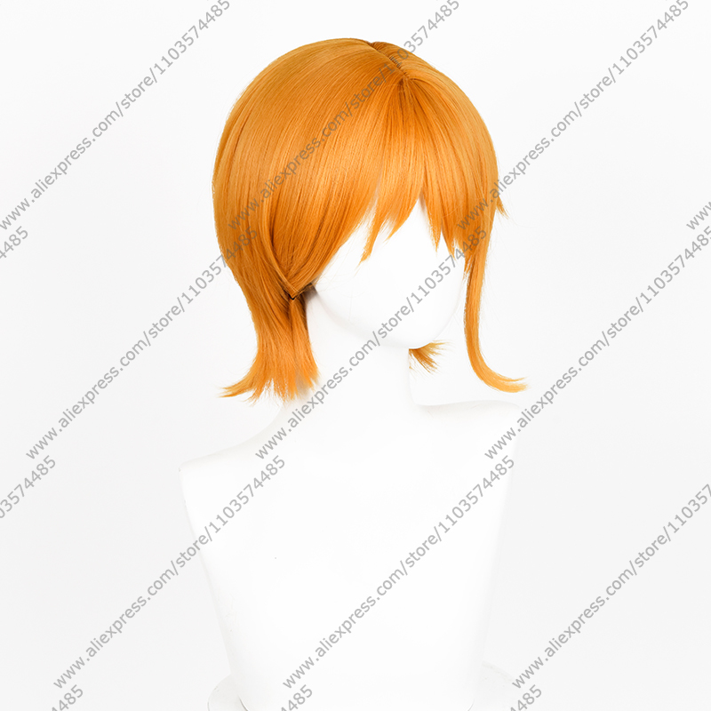 Anime Nami Cosplay Wigs 30cm O - Anime Cosplay Orange Hair recension och pris