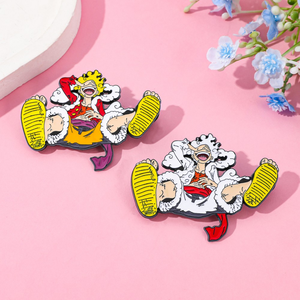 2 Pcs Anime Derivatives Brooch - Anime Cosplay Luffy recension och pris