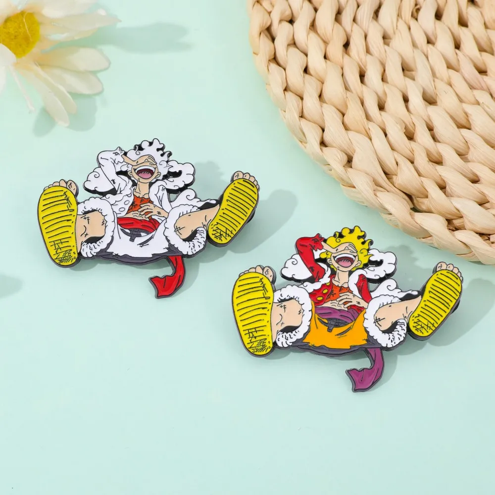 2 Pcs Anime Derivatives Brooch - Anime Cosplay Luffy recension och pris