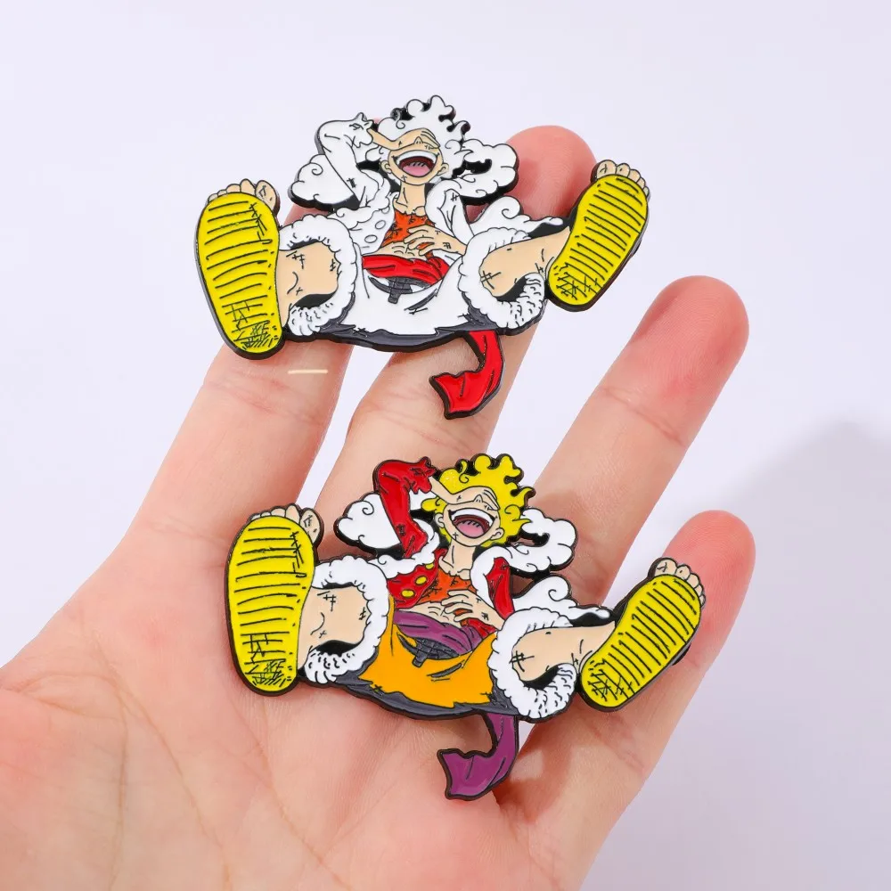 2 Pcs Anime Derivatives Brooch - Anime Cosplay Luffy recension och pris