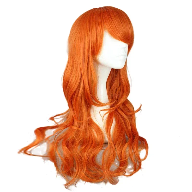 2026  Anime Nami Cosplay Wig 2 - Anime Cosplay Orange Hair recension och pris